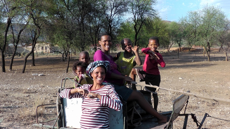 Familie in Dordabis