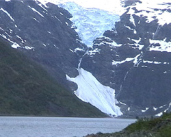 Oksfjordgletscher